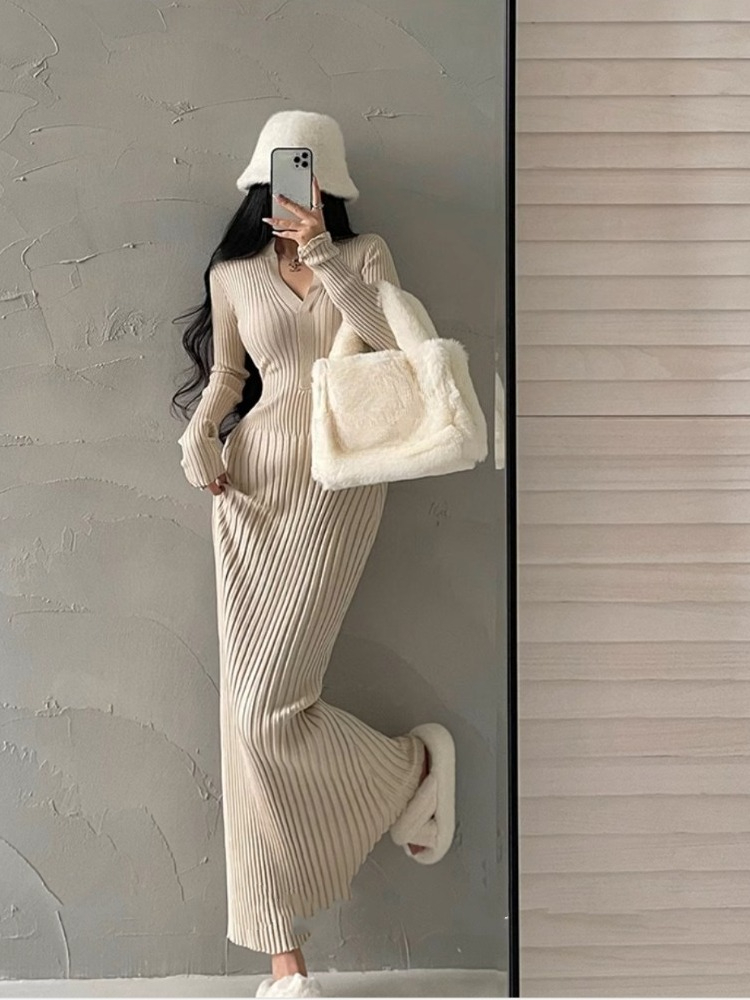 Sexy Daring Female Knit Dress  – обзор и цена Winter Clothing On Sale